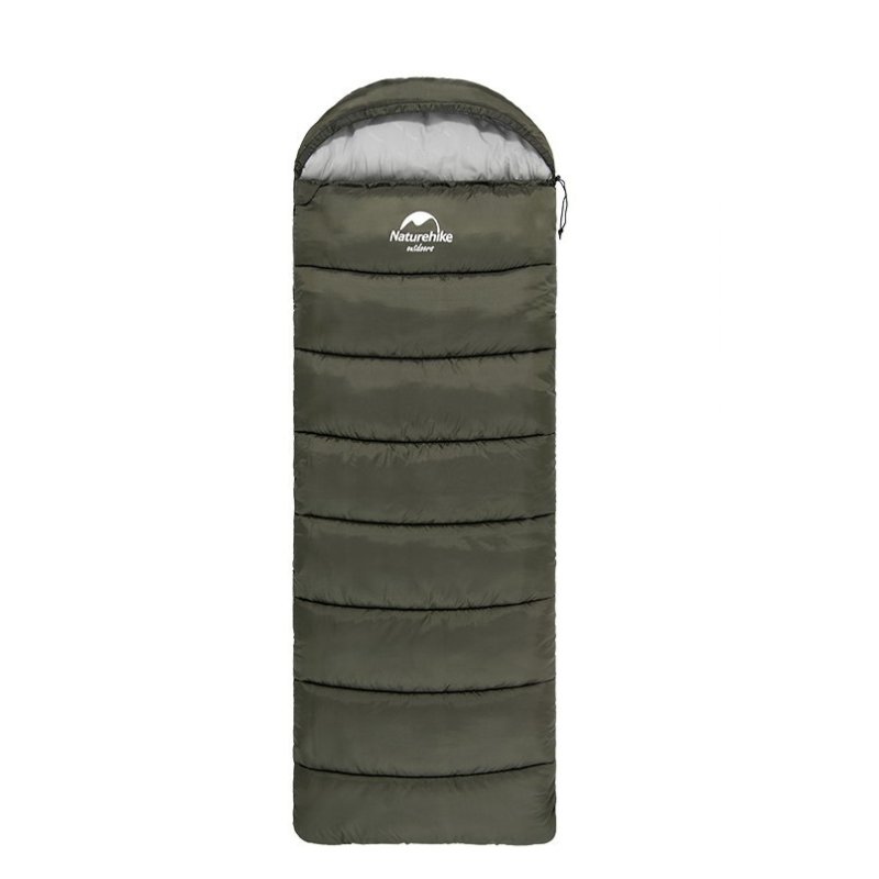 Спальный мешок Naturehike U Series Двойной хлопок осень-зима хаки зелёный U350S в интернет-магазине art-steel.ru, фото