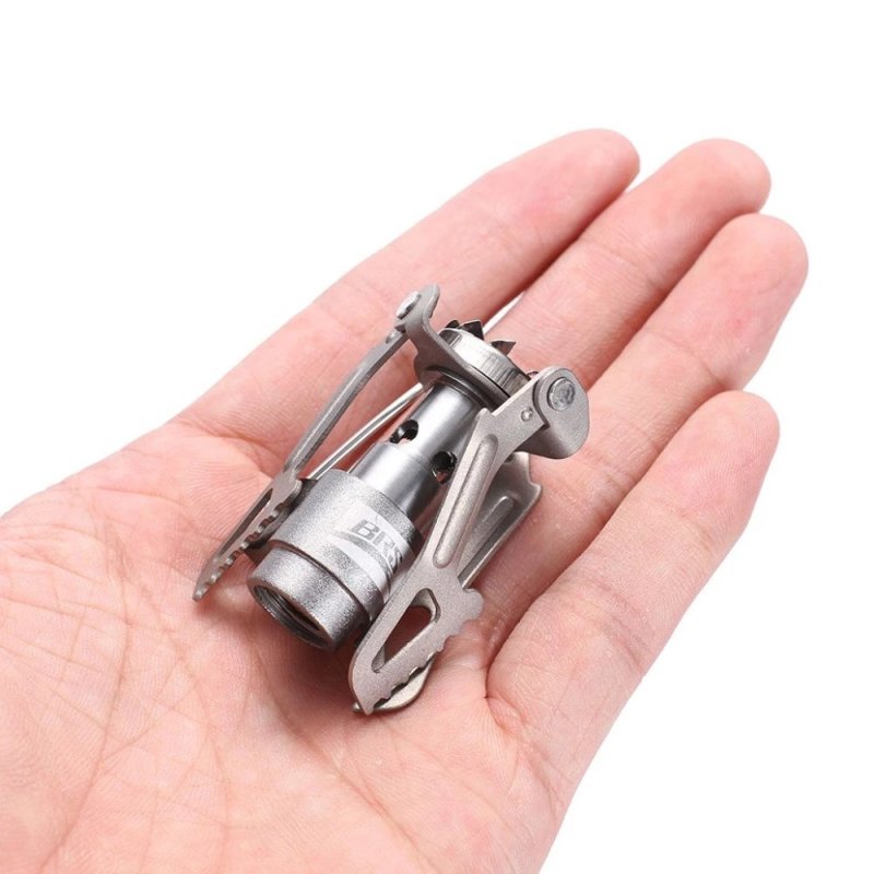 Туристическая газовая горелка титановая BRS-3000T в интернет-магазине art-steel.ru, фото