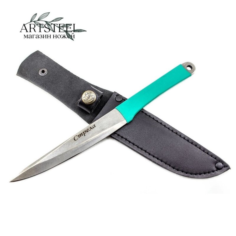 Метательный нож Стрела, сталь 40Х13, рукоять термопластичный материал в интернет-магазине art-steel.ru, фото