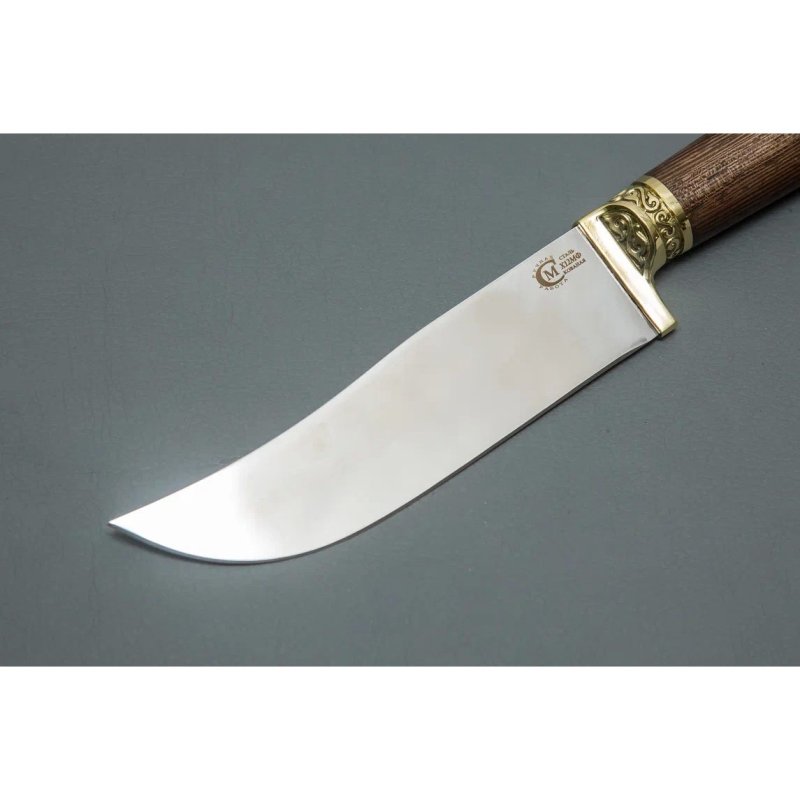 Нож Узбекский из стали Х12МФ, рукоять венге, литье мельхиор в интернет-магазине art-steel.ru, фото