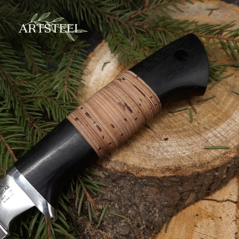 Нож Судак из стали 95Х18, рукоять Орех, Граб в интернет-магазине art-steel.ru, фото
