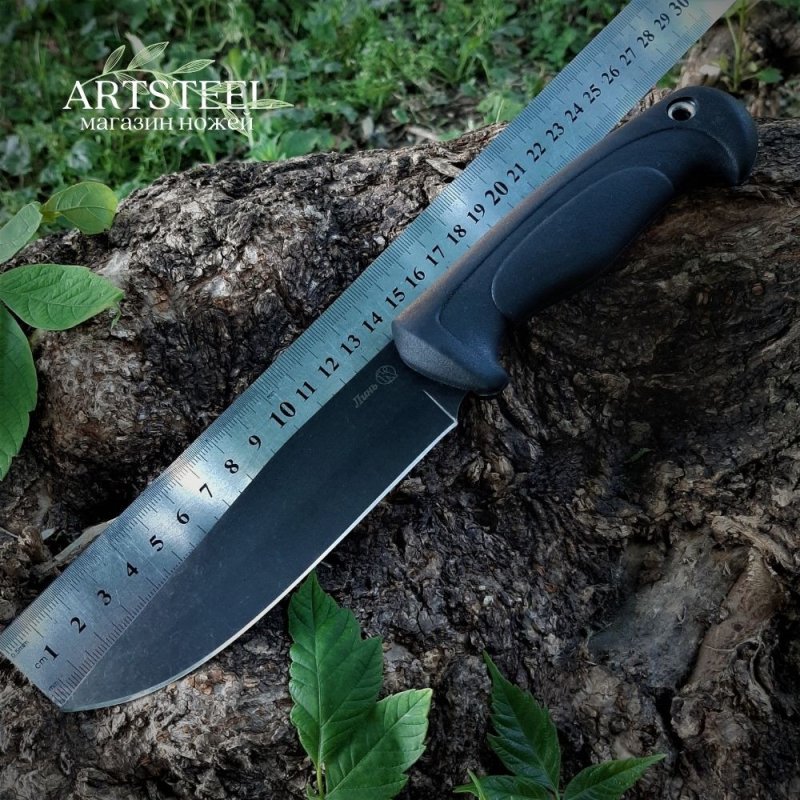 Туристический нож Линь, сталь AUS8, рукоять эластрон в интернет-магазине art-steel.ru, фото