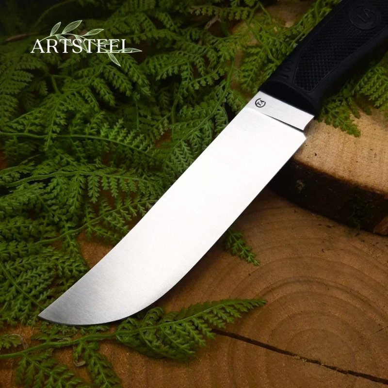 Нож Узбек из стали 95Х18, рукоять резина в интернет-магазине art-steel.ru, фото