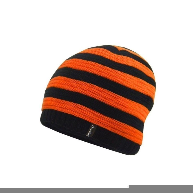 Детская водонепроницаемая шапка DexShell DH552 оранжевая в интернет-магазине art-steel.ru, фото