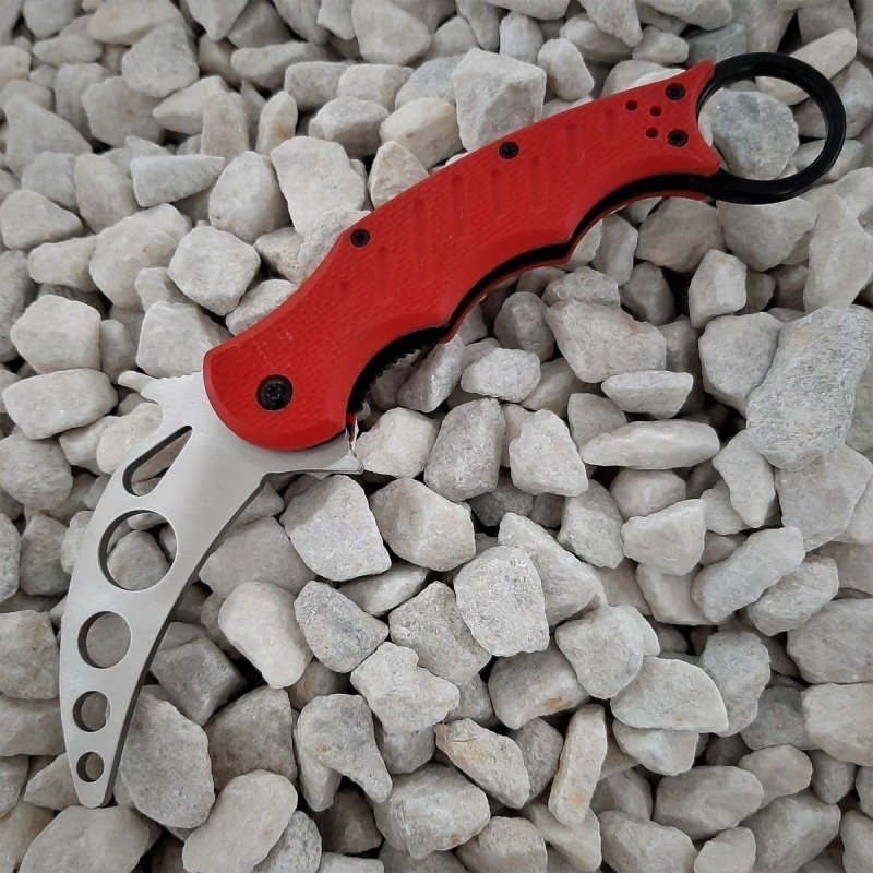 Складной керамбит Dragon Claw , сталь 420, рукоять G10 в интернет-магазине art-steel.ru, фото