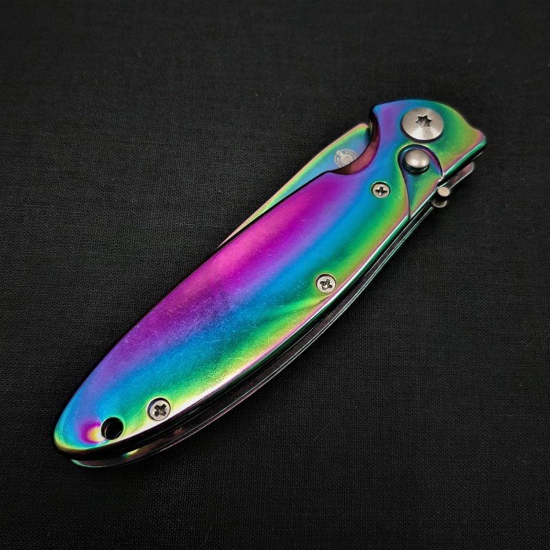 Автоматический складной нож Джекпот, сталь 420, рукоять металл в интернет-магазине art-steel.ru, фото