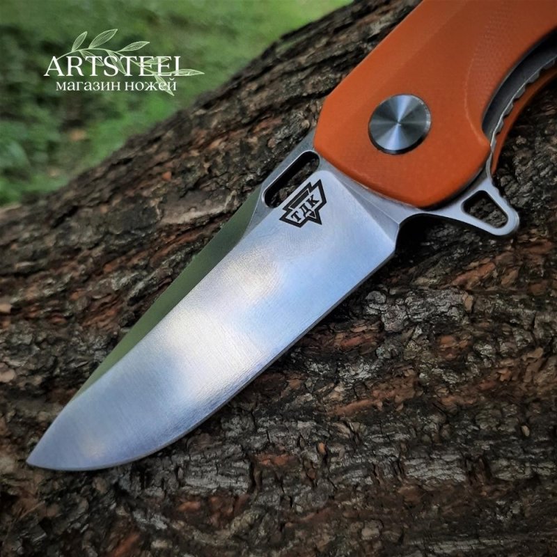 Складной нож Нус, сталь D2, рукоять G10 в интернет-магазине art-steel.ru, фото