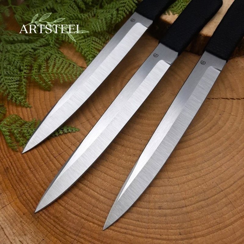 Нож Стрела из стали 65Х13, рукоять сталь, нейлон в интернет-магазине art-steel.ru, фото