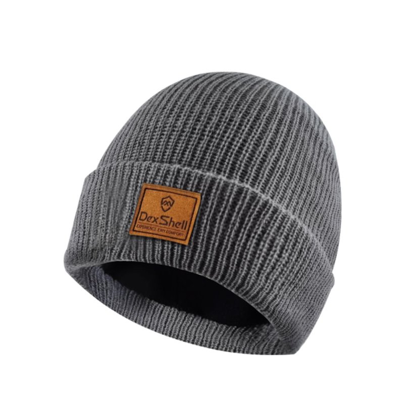 Шапка водонепроницаемая DexShell Watch Beanie, серый, размер 56-58 см в интернет-магазине art-steel.ru, фото
