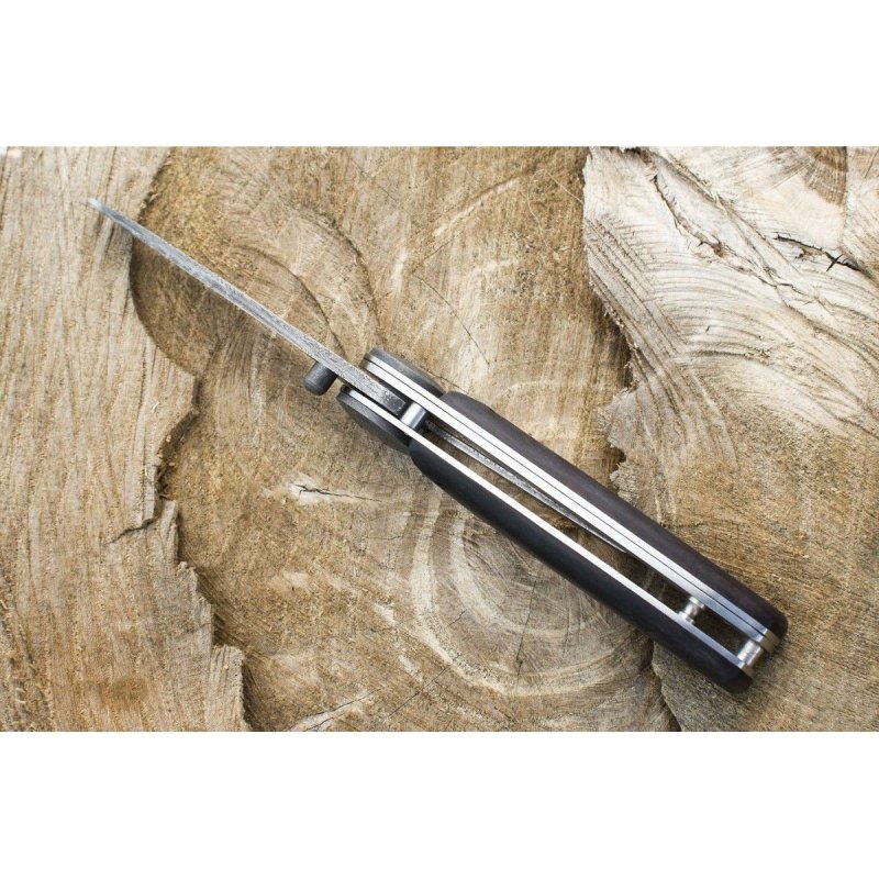 Нож НСК Байкер-2 дамаск дерево в интернет-магазине art-steel.ru, фото