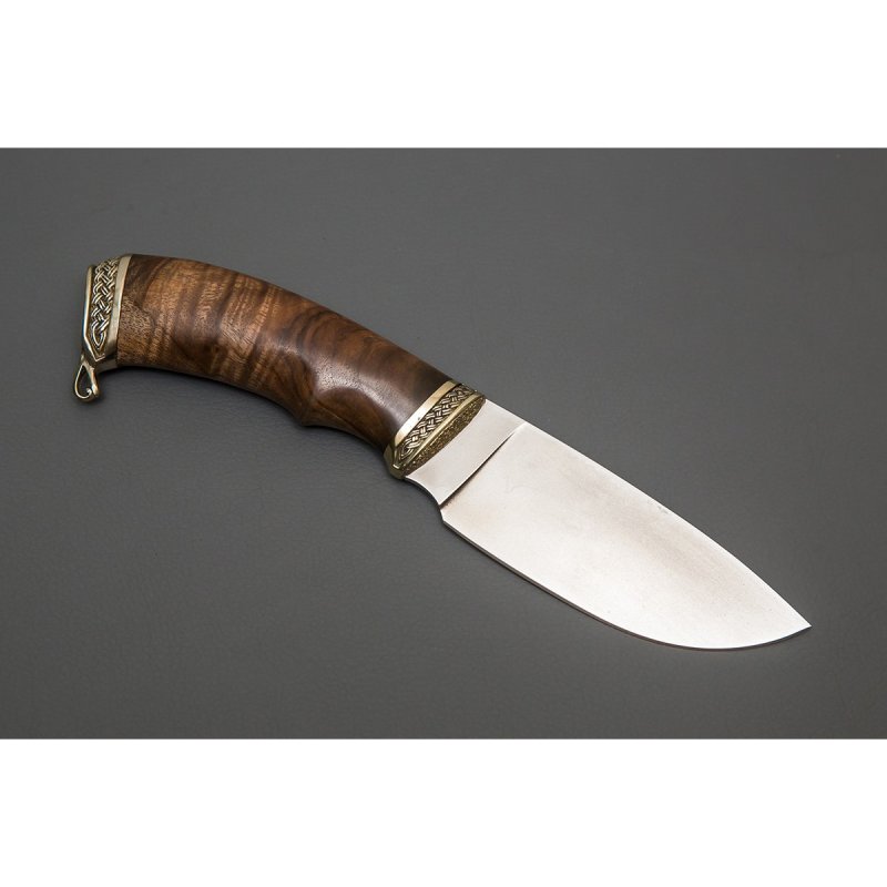 Нож Разделочный из стали D2, рукоять ореховый кап в интернет-магазине art-steel.ru, фото