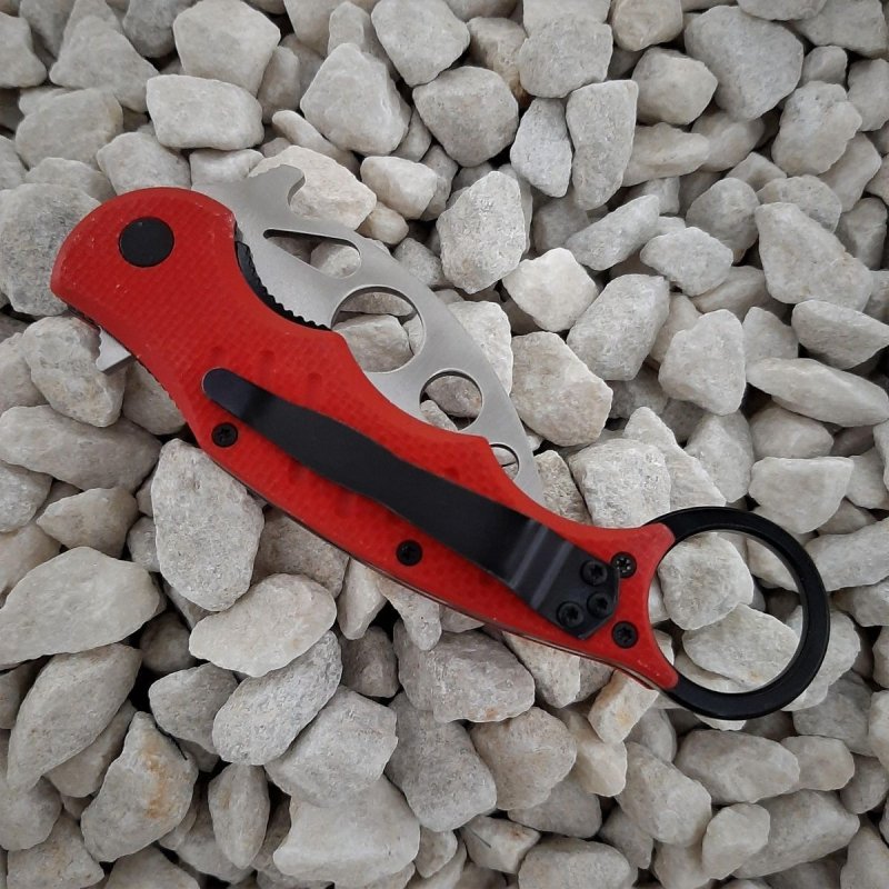 Складной керамбит Dragon Claw , сталь 420, рукоять G10 в интернет-магазине art-steel.ru, фото