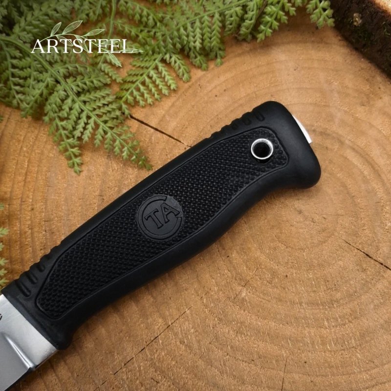 Нож Засапожный-Т из стали D2, рукоять резина в интернет-магазине art-steel.ru, фото