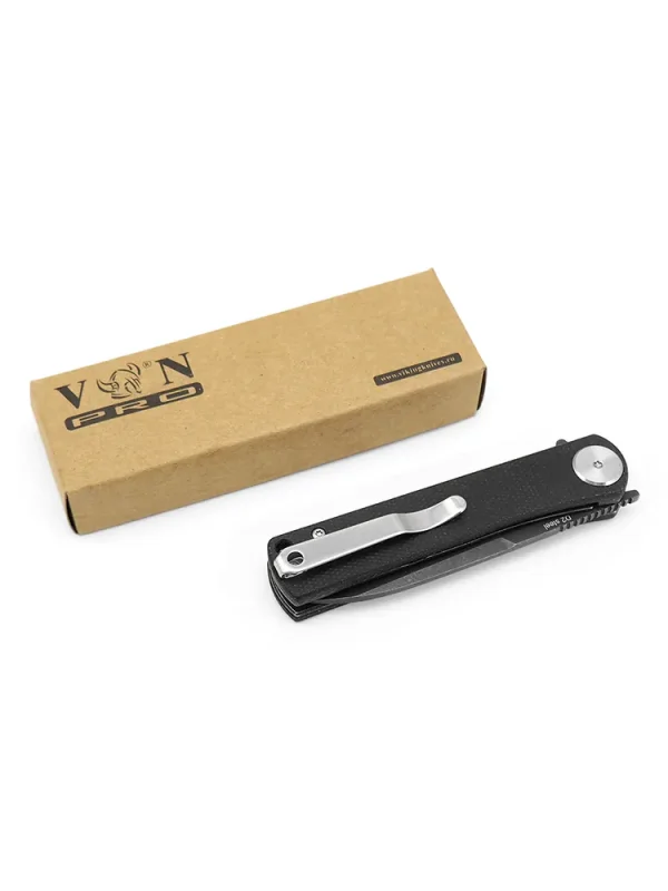 Универсальный складной нож хозяйственно-бытовой VN Pro, сталь D2, рукоять G10 в интернет-магазине art-steel.ru, фото