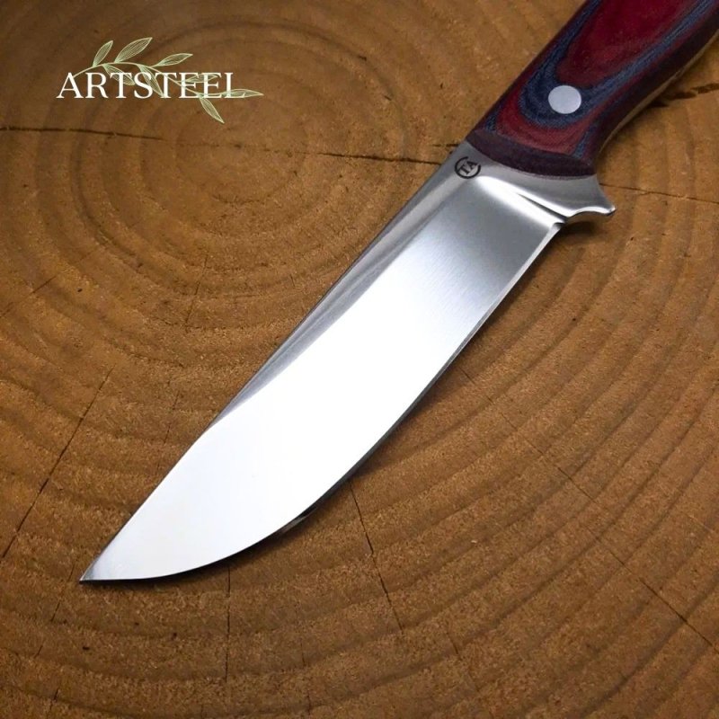 Нож Вихрь-4 из стали 95Х18, рукоять микарта в интернет-магазине art-steel.ru, фото
