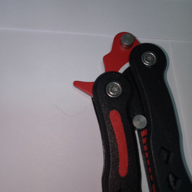 Нож бабочка тренировочный CS GO Balisong в интернет-магазине art-steel.ru, фото