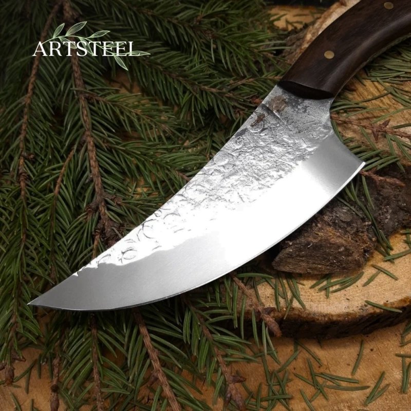 Нож Сербский полевой из стали Х12МФ, рукоять Зирикот в интернет-магазине art-steel.ru, фото