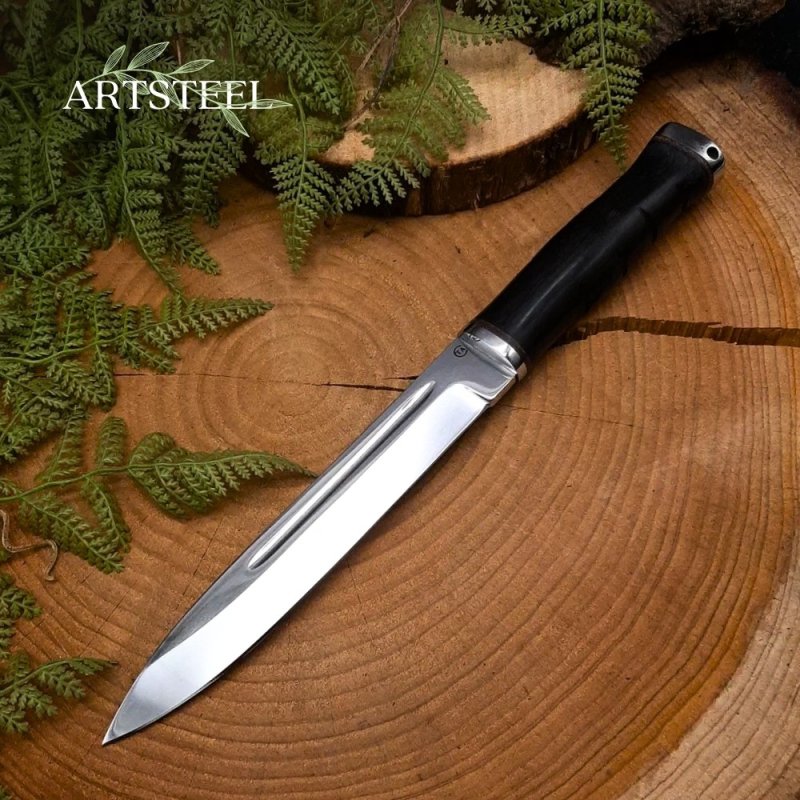 Нож Горец-2 из стали 95Х18, рукоять дерево в интернет-магазине art-steel.ru, фото