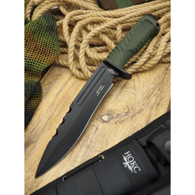 Тактический нож Асгард, сталь AUS-8, рукоять кратон в интернет-магазине art-steel.ru, фото