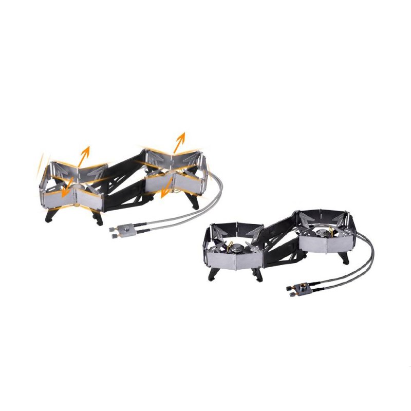 Туристическая газовая плита BRS-32 двойная в интернет-магазине art-steel.ru, фото