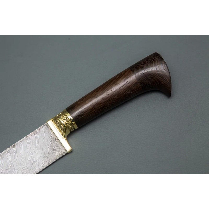 Нож Узбекский малый из стали дамасской стали, рукоять венге в интернет-магазине art-steel.ru, фото
