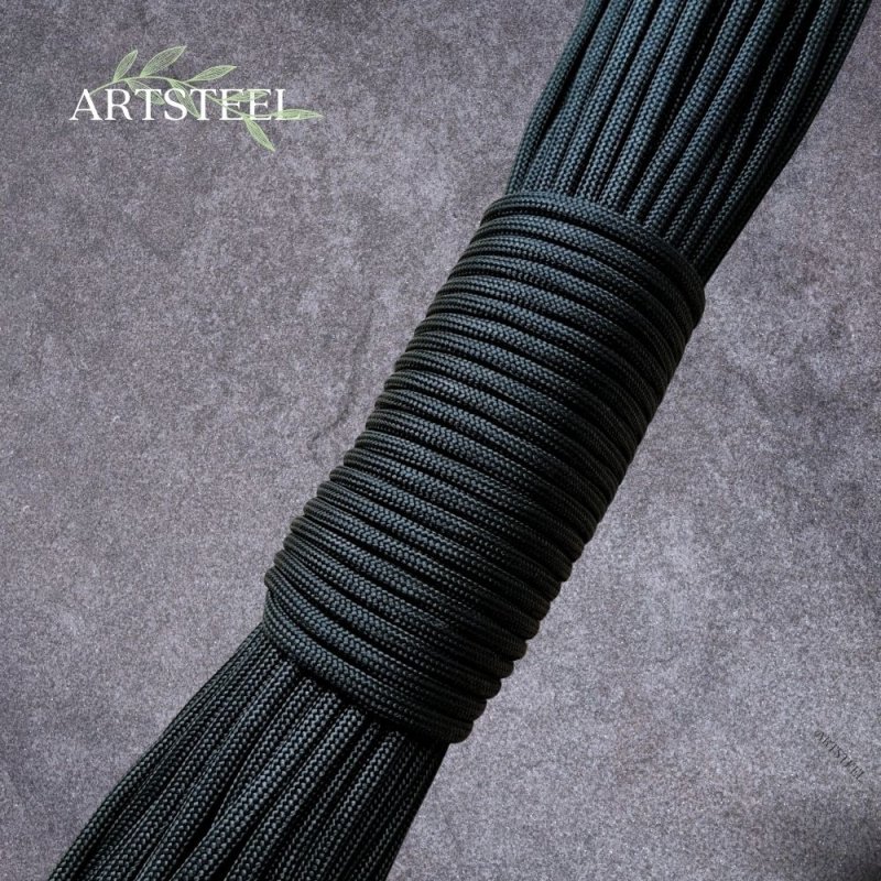 Паракорд длиной 30 м. (черный) в интернет-магазине art-steel.ru, фото