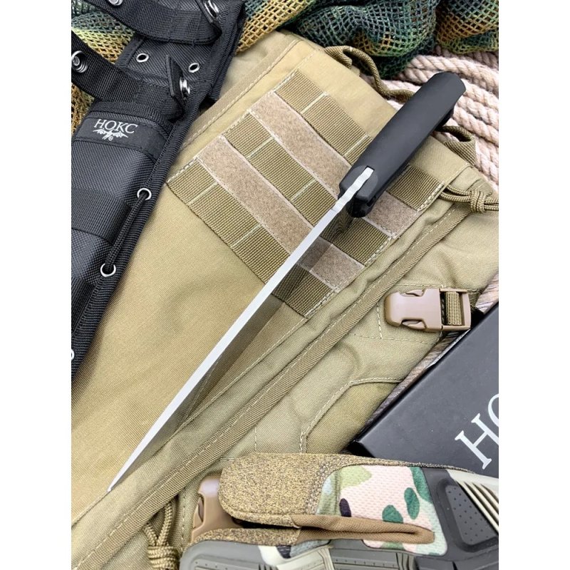 Туристический нож Гектор, сталь AUS8, рукоять резинопласт в интернет-магазине art-steel.ru, фото