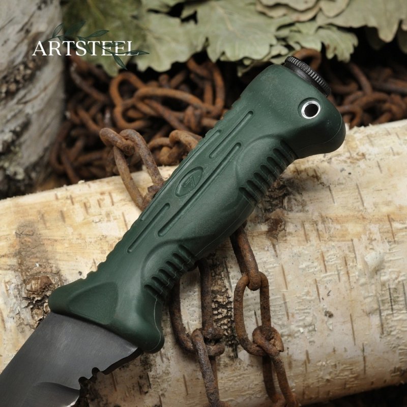 Мачете Кукри, сталь У8, длина клинка 300 мм в интернет-магазине art-steel.ru, фото