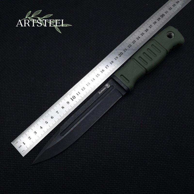 Охотничий нож Витязь, сталь AUS8, рукоять эластрон в интернет-магазине art-steel.ru, фото