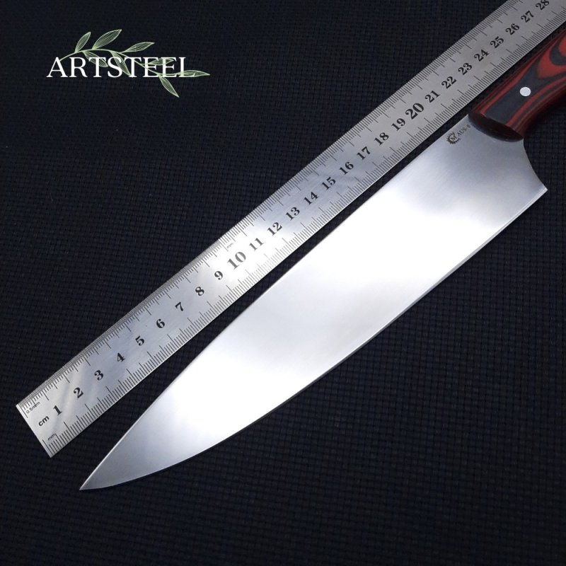 Кухонный нож Универсал 3 из стали AUS8, рукоять G10 в интернет-магазине art-steel.ru, фото