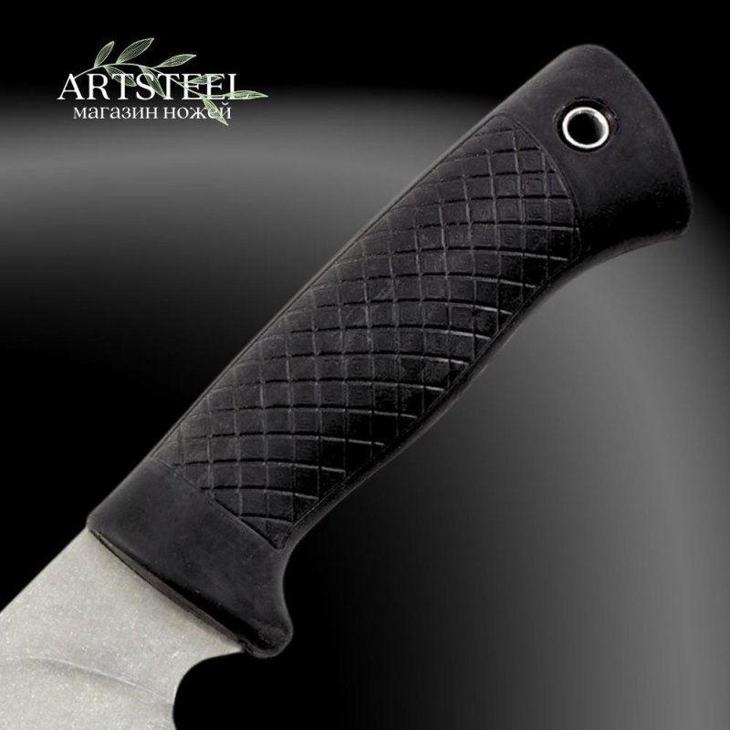 Нож Скат 2, сталь AUS8, рукоять эластрон в интернет-магазине art-steel.ru, фото