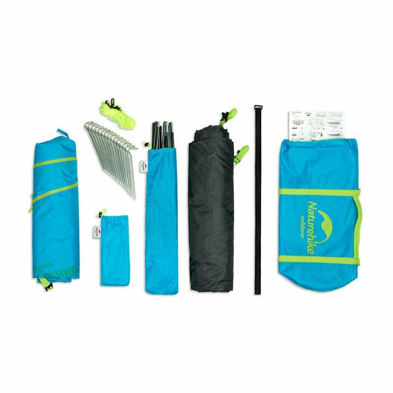 Палатка двухместная Naturehike NH18Z022-P, зеленая в интернет-магазине art-steel.ru, фото