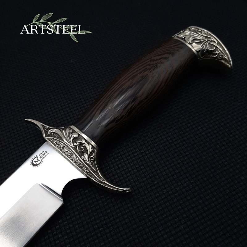 Нож Шайтан из стали Х12МФ, рукоять венге в интернет-магазине art-steel.ru, фото