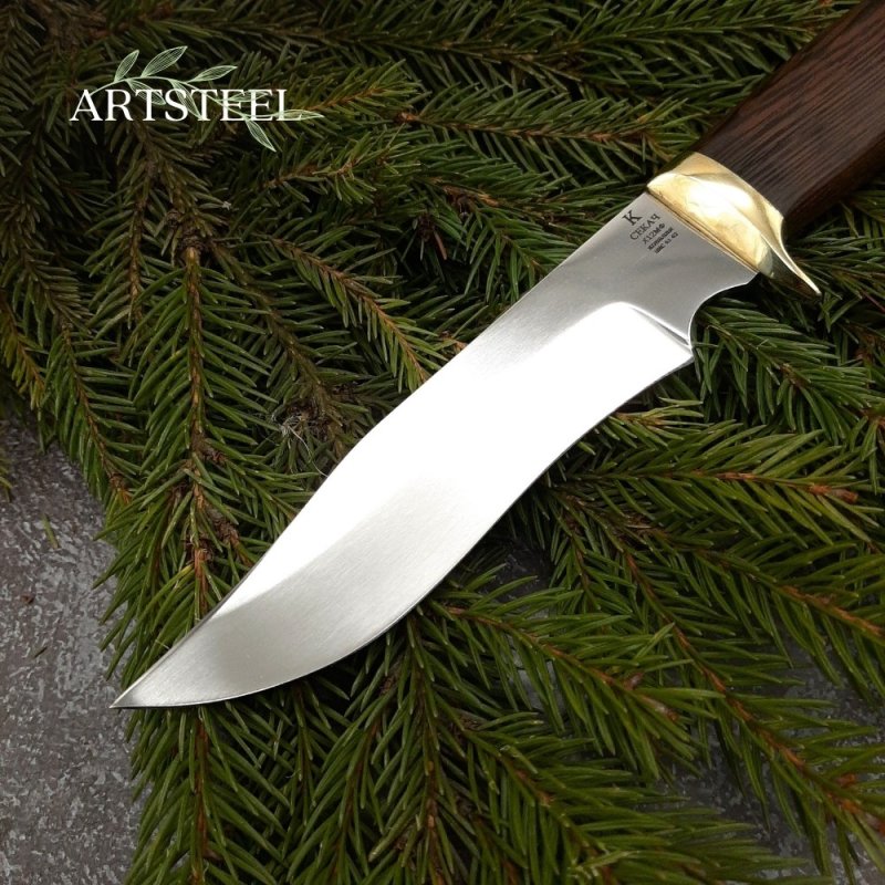 Нож Секач из стали Х12МФ, рукоять Венге в интернет-магазине art-steel.ru, фото