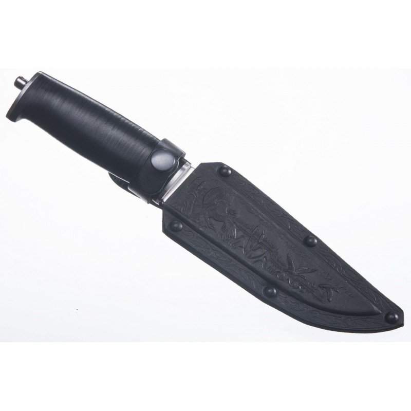 Охотничий нож «Ш-5 Барс», сталь AUS-8, рукоять наборная кожа в интернет-магазине art-steel.ru, фото