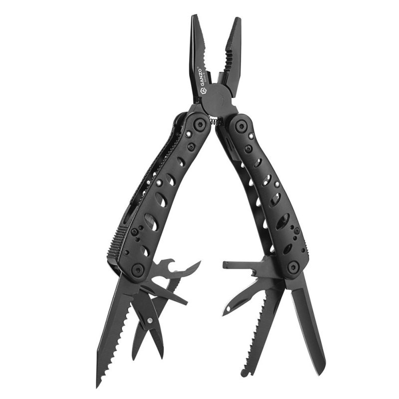 Мультитул Ganzo G205, сталь 440C,рукоять cталь в интернет-магазине art-steel.ru, фото
