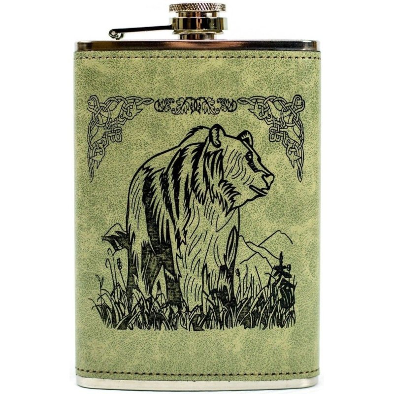 Фляга подарочная 270 мл из нержавейки в интернет-магазине art-steel.ru, фото