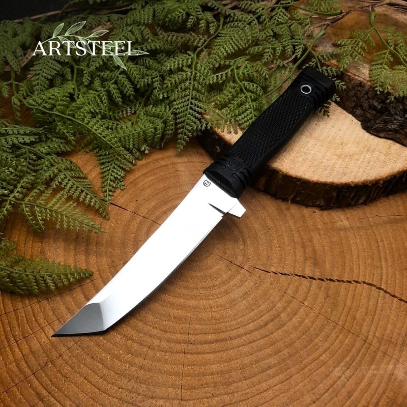 Нож Мичман из стали 95Х18, рукоять резина в интернет-магазине art-steel.ru, фото