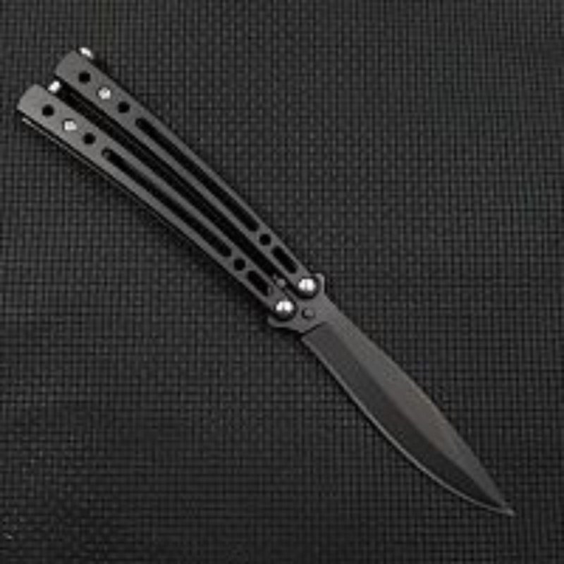 Нож бабочка Силуэт, сталь 420, рукоять 420 в интернет-магазине art-steel.ru, фото