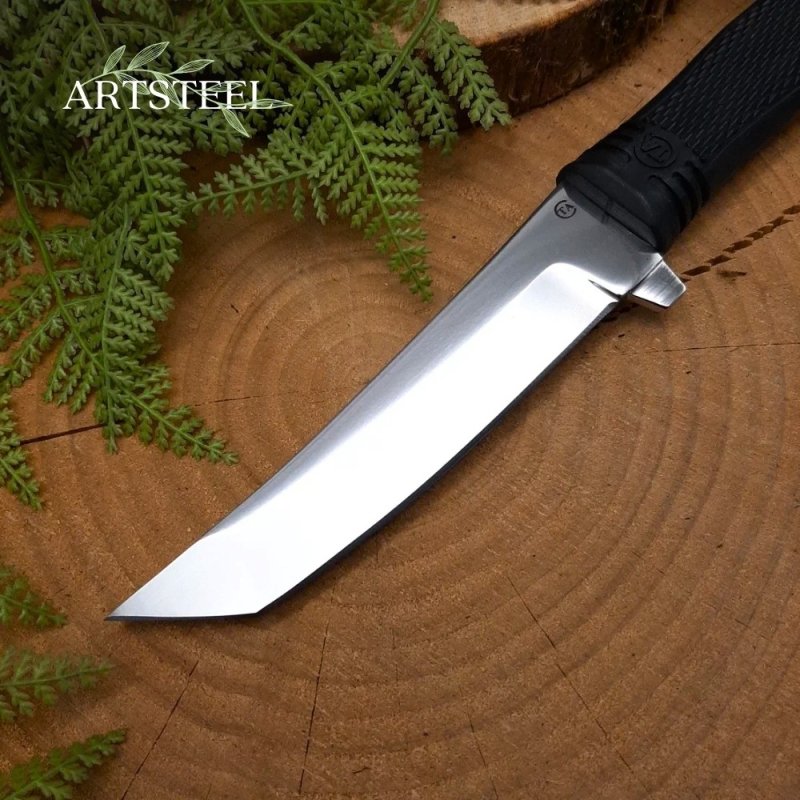 Нож Мичман из стали D2, рукоять резина в интернет-магазине art-steel.ru, фото