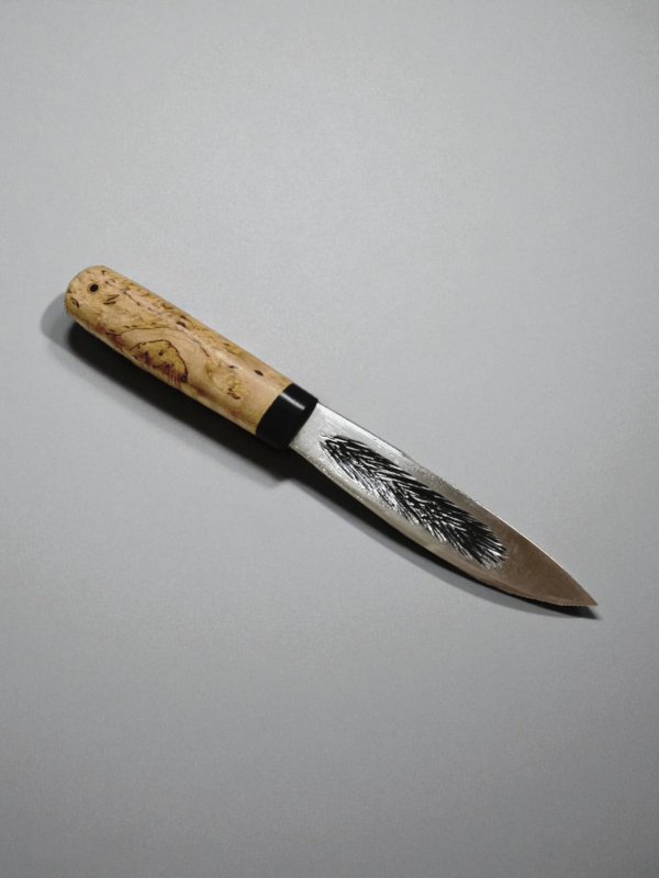 Нож Северный «Путник» из стали Х12МФ, рукоять карельская береза в интернет-магазине art-steel.ru, фото