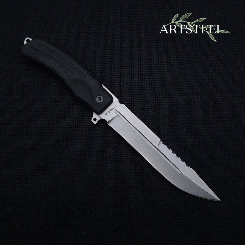 Нож Волк, сталь 65Х13, рукоять эластрон в интернет-магазине art-steel.ru, фото