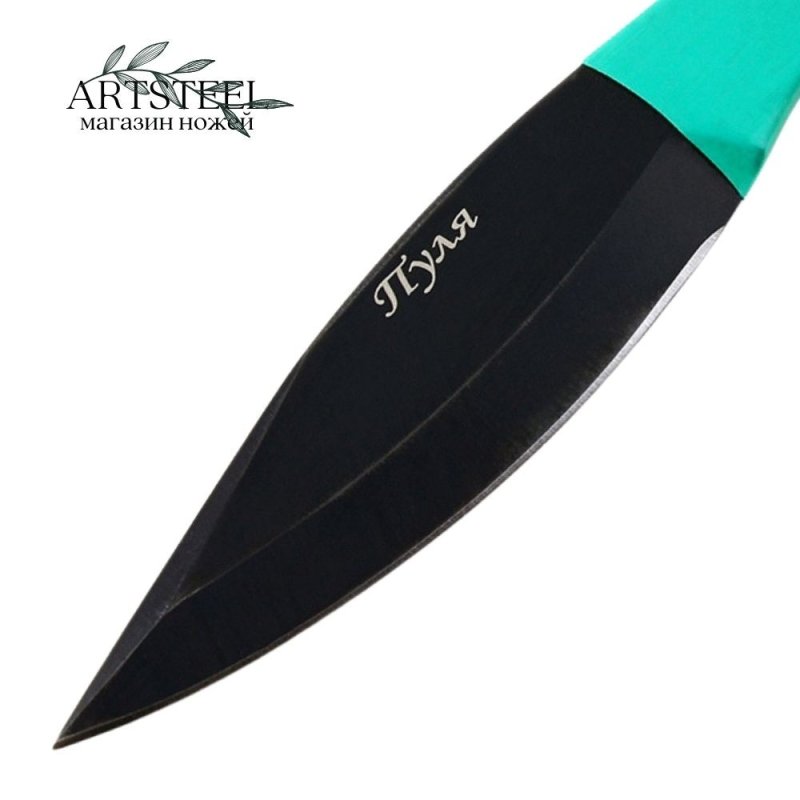 Набор метательных ножей 4 шт, сталь У8, рукоять термопластичный материал в интернет-магазине art-steel.ru, фото
