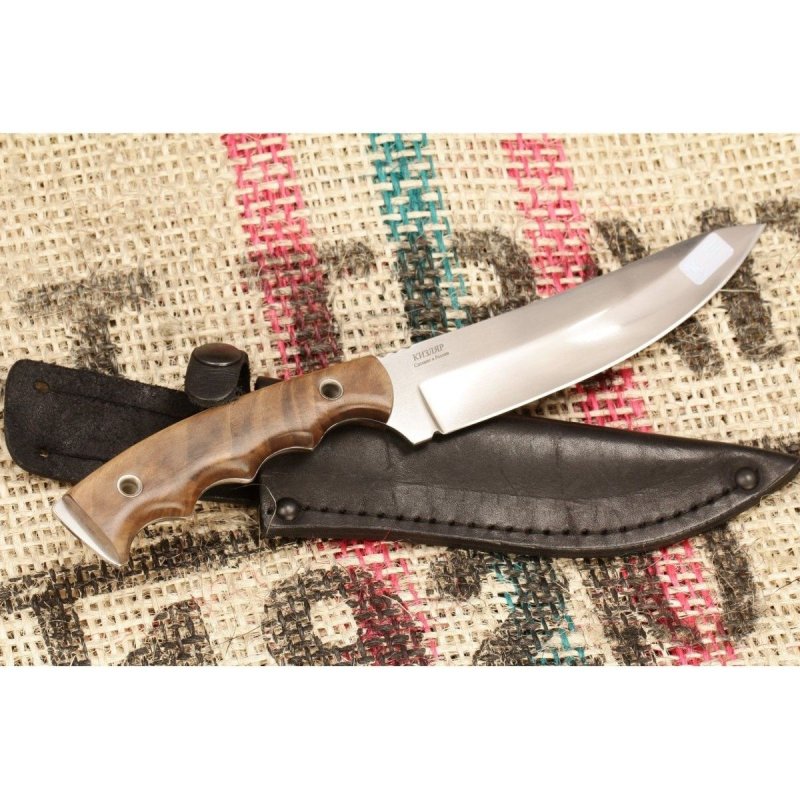 Охотничий нож Арал, сталь AUS8, рукоять дерево в интернет-магазине art-steel.ru, фото