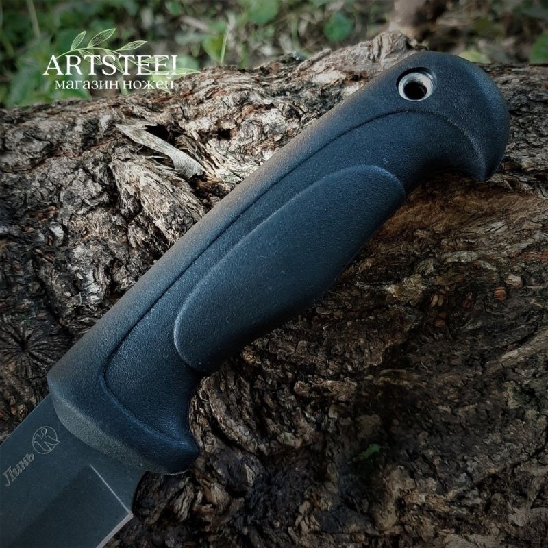 Туристический нож Линь, сталь AUS8, рукоять эластрон в интернет-магазине art-steel.ru, фото