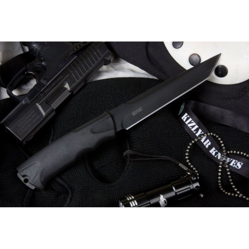 Нож танто Кондор-3, сталь AUS8, рукоять эластрон в интернет-магазине art-steel.ru, фото