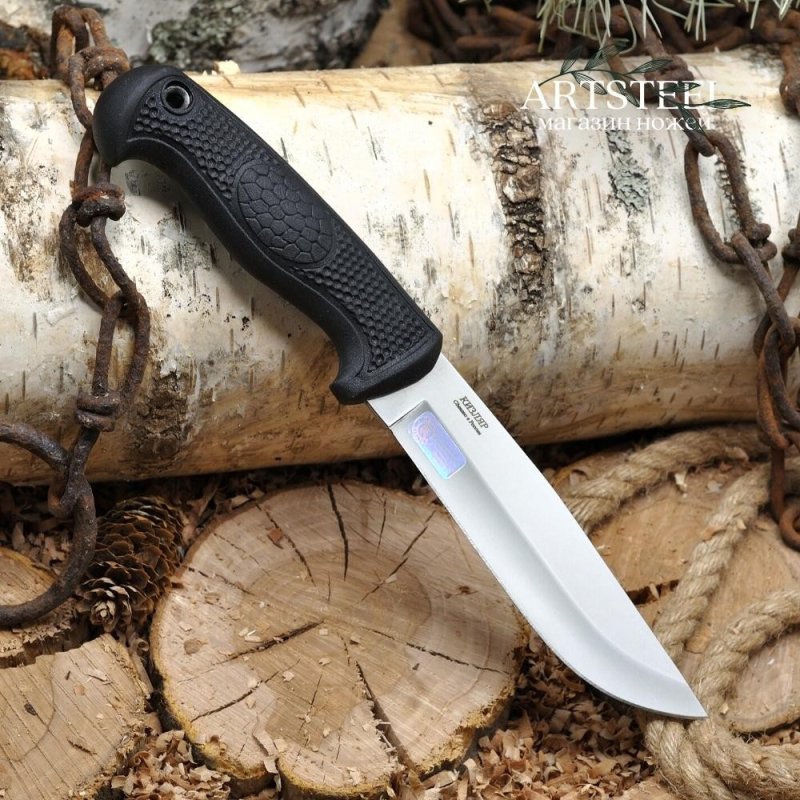 Туристический нож Фазан, сталь AUS8, рукоять эластрон в интернет-магазине art-steel.ru, фото