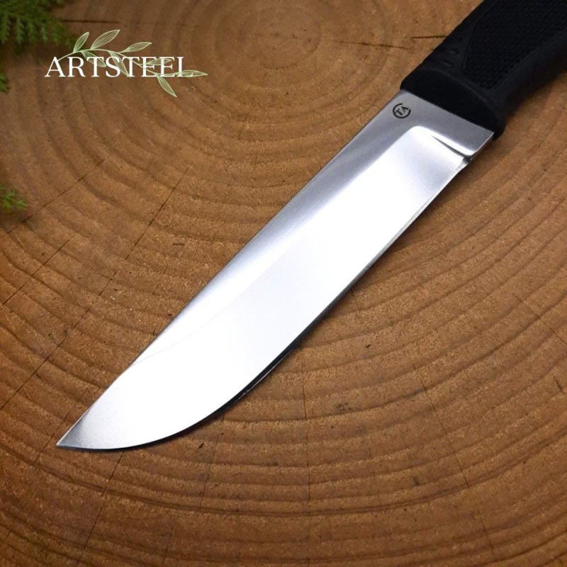 Нож Засапожный-Т из стали D2, рукоять резина в интернет-магазине art-steel.ru, фото