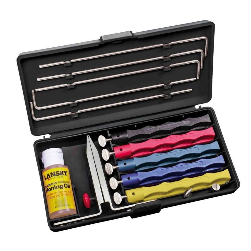 Точилка для ножей Lansky Deluxe Knife Sharpening System в интернет-магазине art-steel.ru, фото