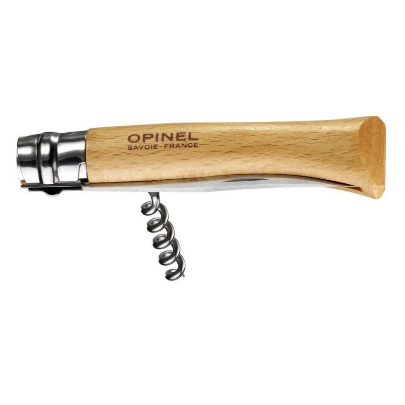 Нож Opinel №10 Corkscrew, блистер в интернет-магазине art-steel.ru, фото